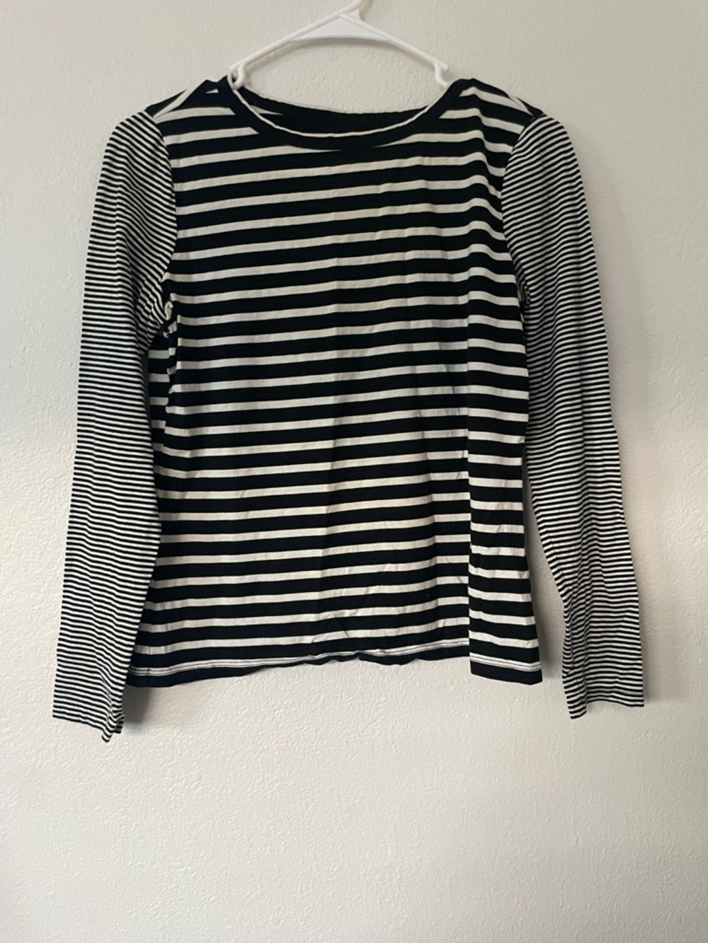 La Vie Striped Long Sleeve Top